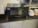 格兰仕变频微波炉烤箱一体机 900W速热 不锈钢内胆 家用23L平板易清洁 省电一级能效R6B4 实拍图