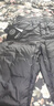 雅鹿【90%鸭绒】羽绒裤男内穿加绒中老年大码高腰男女同款保暖防寒裤 实拍图