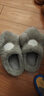 达西先森 爪爪冰棍 棉拖鞋女秋冬季可爱保暖毛拖鞋防滑居家软底拖鞋 实拍图