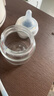 贝亲【新生儿第一个奶瓶】玻璃奶瓶宽口径奶瓶80ml SS号奶嘴 0月+ 实拍图