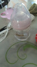 欧贝妮 新生儿奶瓶 婴儿奶瓶 玻璃奶瓶 初生儿宝宝奶瓶0-3-6个月120ML 实拍图