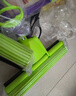 妙洁胶棉拖把27cm杆长120共2头滚轮式懒人家用一拖净免手洗海绵吸水 实拍图