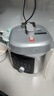 美的（Midea）沸腾浓香双模式小飞侠电压力锅0氟0涂层双胆高压锅5L智能预约家用煲汤4-6人煮饭煲E5825N国家补贴 实拍图