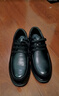 奥康（Aokang）男鞋男士商务休闲鞋英伦舒适低帮圆头系带皮鞋 黑色38码 实拍图