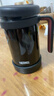 膳魔师（THERMOS）保温杯男女茶杯茶水分离办公室不锈钢水杯团购定制生日礼物TCMF 黑色 500ml 实拍图