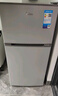 美的（Midea）112升 两门小冰箱灰色双温小冰箱迷你家用宿舍租房灵活摆放节能低音深冷速冻 BCD-112CM 实拍图
