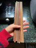 双枪（Suncha）天然抗菌镰叶相思木筷子 家用无漆无蜡 中式实木筷子餐具10双装 实拍图