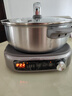 九阳（Joyoung）0涂层IH秒涮电火锅火锅专用锅电锅家用4-8人分体式可拆洗多功能电蒸锅不锈钢电煮锅6L火锅锅GN12 实拍图