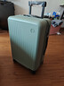 京东京造无界Lite行李箱20英寸拉杆旅行箱可登机万向轮密码箱男女 森氧绿 实拍图