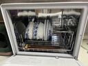 美的（Midea）消毒柜家用小型碗柜茶杯柜紫外线迷你台式双层餐具碗筷收纳柜二星级母婴消毒柜【国家补贴】30T03 实拍图
