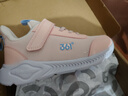 361°儿童运动鞋男女童(3-12岁)防撞鞋头密网休闲跑鞋 粉 29 实拍图