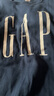 盖璞（GAP）男女装2025秋季新款印花logo抓绒圆领卫衣合身上衣美版542214 灰蓝色 542214 S 美码 M亚洲码175/92A 【偏大，建议拍小一码】 实拍图