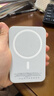 AKGAT【国家3C认证丨可上飞机】苹果MagSafe磁吸充电宝超薄移动电源快充无线充电器大容量超薄小巧便携 月光银-10000mAh【大容量升级款】 实拍图