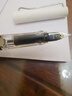 英雄（HERO）【圣诞礼物】钢笔 359B 明尖铱金男女学生练字三年级正姿签字（附加6支墨囊） EF尖 墨玉白 实拍图