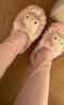 百慕倾臣HelloKitty猫棉拖鞋女士冬季包跟2024新款毛绒防滑月子鞋棉鞋女款 kt猫【包根更保暖】 38-39 适合37-38 实拍图