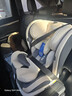 Heekin德国 儿童安全座椅汽车用0-4-12岁婴儿宝宝360度旋转ISOFIX硬接口 时尚灰(ISOFIX+360度旋转) 实拍图