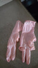 塞莫诗一次性丁腈手套加长款加厚型 防油防水耐污 30只/包 粉色 中号 实拍图
