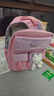 第九城堡小学生护脊书包女孩卡通兔子减负背包1-3-6年级男孩轻便儿童书包 实拍图