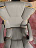 锦汐电脑椅办公椅子电竞椅家用人体工学椅老板椅主播靠背椅皮革转椅 灰色+4级杆+乳胶【二代升级】 实拍图