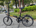 大行（DAHON）折叠自行车20英寸铝合金轻便6速通勤单车 KBA061黑色 晒单实拍图