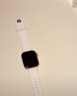 Apple/苹果 Watch S11 智能手表GPS款46毫米银色铝金属表壳雾紫色运动型表带S/M MEVW4CH/B 实拍图