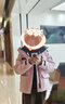 波司登（BOSIDENG）冬季羽绒冬极寒90绒鹅绒羽绒服女士加厚连帽时尚外套商场热卖同款 冰晶粉1942 -达人同款 S 160/84A 体重约100-110斤 实拍图