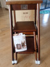 那澜多好实木梯凳花架梯子两用步梯家用折叠伸缩多功能登高梯加厚楼梯凳子 实木推拉 三步梯 实拍图