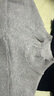 优衣库女装罗纹高领T恤/长袖小高领内搭479588 03 灰色 M /160/84A 实拍图