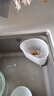 inomata日本水槽沥水篮 塑料三角过滤篮洗菜池剩菜剩饭火锅菜渣垃圾滤网 水槽沥水篮+大号过滤网（100枚） 实拍图