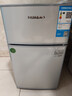 华宝小冰箱小型家用出租房用冷藏冷冻两用一级能效节能省电迷你宿舍寝室办公室二门电冰箱 【店长推荐】48L银色【三天不到一度电】 实拍图