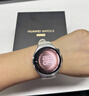 HUAWEI WATCH 5 42mm基础款不锈钢表壳金星白素皮复合表带X-TAP智感窗eSIM通信手表华为智能手表watch5 实拍图