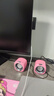 纽曼 Newmine BT55音响 电脑音箱有线迷你小型USB多媒体笔记本电脑桌面家用台式机低音炮 樱花粉 实拍图