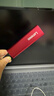 联想（Lenovo）512GB 移动硬盘固态(PSSD) ZX1 Type-c USB3.1双接口 读速560MB/s 手机直连 电脑 红色 实拍图