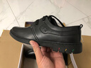 稻草人男鞋真皮鞋男士商务休闲鞋2025秋冬季正装透气耐磨舒适软皮面鞋子 6391黑色 42 实拍图