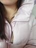 森马（Semir）羽绒服女90绒可爱花苞帽2025冬休闲通勤三防厚外套109725113028 实拍图