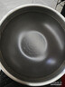 炊大皇 炒锅 304不锈钢炒菜锅煎锅 平底不粘炒锅32cm 可立可视盖不挑灶 实拍图