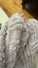 幸棉（LUCKMEEY）麻花绒加厚款家居服套装男女睡衣长毛绒保暖可外穿情侣防静电套头 女款香芋紫 L （女110-140斤/男120-140斤） 实拍图
