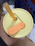 特百惠（Tupperware）吸吸罐550ml带吸管杯子夏季自制饮品奶昔塑料水杯子直饮高颜值杯 奶黄色550ml 实拍图