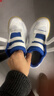 尤尼克斯YONEX羽毛球鞋yy基础款舒适亲子款青少年SHB101JRCR白/蓝36码 实拍图
