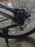EG7山地自行车成人学生变速越野单车双减震赛车26寸青少年男女 辐条【升级减震 超强承重】黑白 26寸21速【适合：160-180CM】 实拍图
