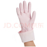 Titanfine泰能添赞丁腈植绒手套加绒加厚1副L码家务洗碗厨房清洁耐用藕荷粉 实拍图