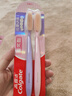 高露洁（Colgate）超长头牙刷70孔成人牙刷2支黄色软毛护龈懒人牙刷高效清洁大头 实拍图