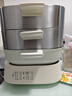 美的（Midea）多功能可拆洗电蒸锅电火锅电炒锅 炖蒸煮涮炒煎一体 不锈钢 三层大容量 分体式猛火电锅ZGC282802 实拍图