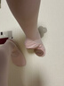 小茉莉舞蹈弹力布女软底练功鞋成人儿童女童芭蕾鞋拼布袜粉色38 实拍图