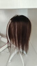 佰丝堂假发女真发全真人发丝女士中年头顶补发片遮白发刘海长发增加发量 实拍图