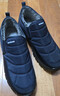 回力官方棉鞋男鞋冬季加绒加厚雪地靴男保暖防溅水一脚蹬男鞋爸爸鞋 黑色 40 实拍图