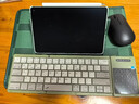 NILLKIN三折叠无线蓝牙键盘带鼠标功能触控板适用ipad平板手机笔记本电脑办公静音便携小巧华为苹果键盘 绿色  送收纳袋【带触控数字键】 实拍图