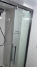 东鹏（DONGPENG）淋浴房三联动推拉门一字形卫生间隔断干湿分离玻璃浴室隔断沐浴房 注：先发石基50/套【不单发】 升级1.0壁厚不锈钢+2cm极窄边框 实拍图