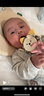 澳贝（auby）拨浪鼓婴幼儿0-6个月硅胶摇铃玩具可啃咬新生儿哗啦棒抓握手摇鼓 实拍图