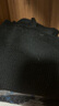 优衣库女装精纺美利奴羊毛罗纹两翻领针织衫/长袖毛衣478337 09 黑色 3XL 实拍图